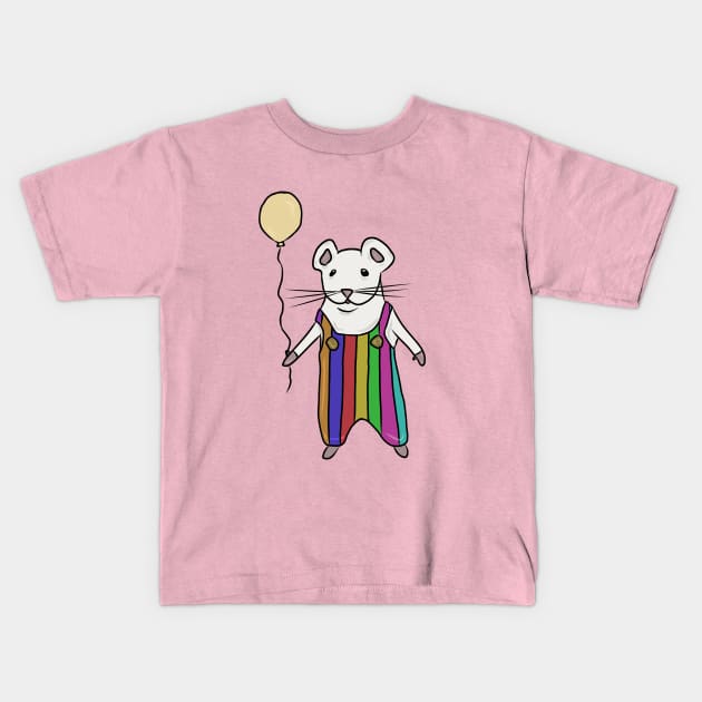 mouse boy Kids T-Shirt by ubercuties